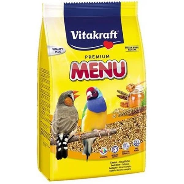 Menú premium para pajaros exóticos VITAKRAFT, paquete 500 g - 0.5 kg - Imagen del producto en Findit