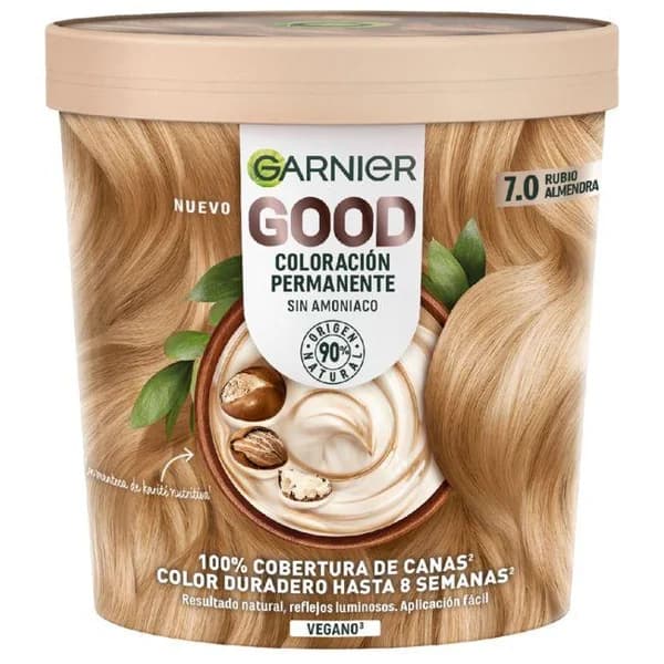 Tinte cocoon 7.0 almond creme drk bld GARNIER GOOD, pack 1 ud - 1 ud - Imagen del producto en Findit