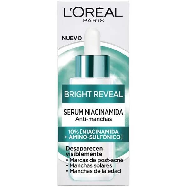 Sérum anti manchas bright reveal L`OREAL, gotero 30 ml - 0.03 l - Imagen del producto en Findit
