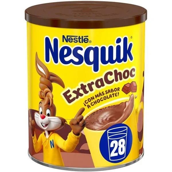 Cacao en polvo extra de chocolate NESQUIK, bote 390 g - 0.39 kg - Imagen del producto en Findit