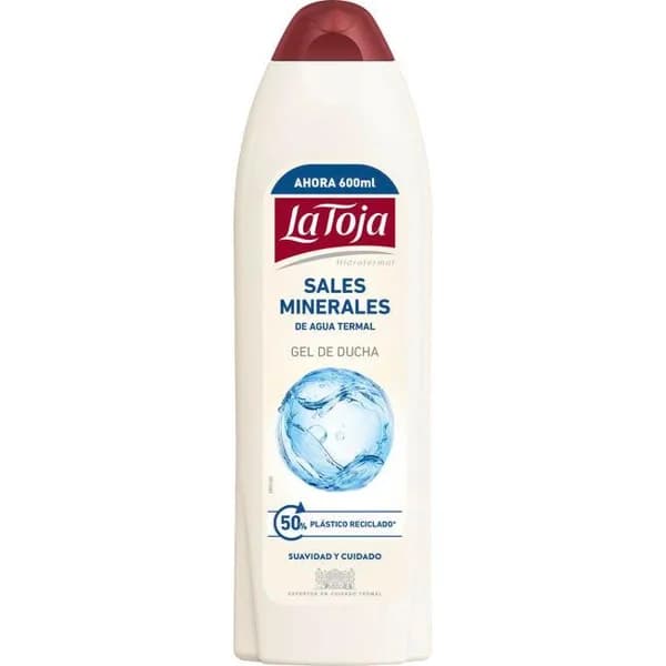 Gel de ducha hidrotermal LA TOJA, bote 600 ml - 0.6 l - Imagen del producto en Findit