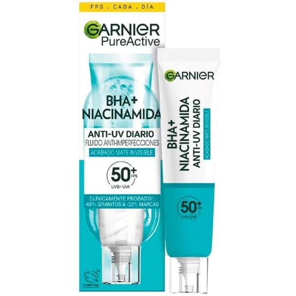Sérum facial con niacinamida y carbon SKIN ACTIVE, gotero 30 ml - 0.03 l - Imagen del producto en Findit