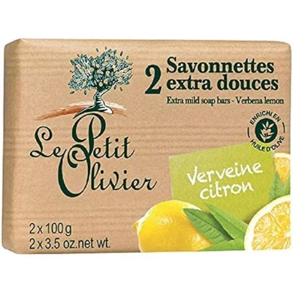 Jabón a la verbena-limón LE PETIT OLIVIER, pastilla 200 g - 0.2 kg - Imagen del producto en Findit