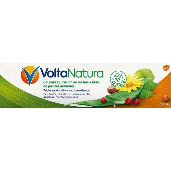 Gel para masaje con plantas naturales VOLTANATURA, tubo 100 ml - 0.1 l - Imagen del producto en Findit