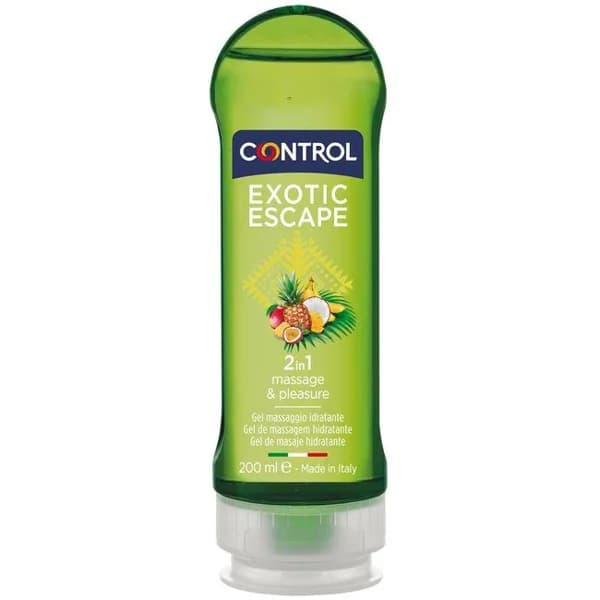 Gel massage exotic CONTROL, bote 200 ml - 0.2 l - Imagen del producto en Findit