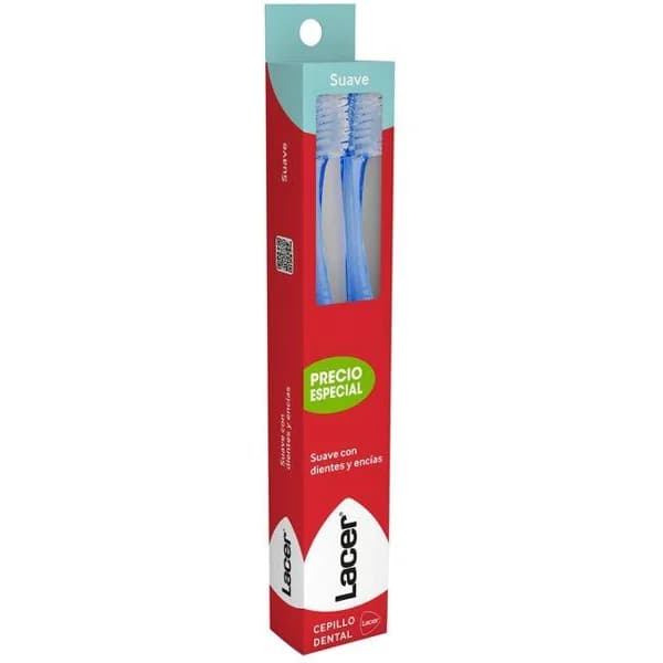 Cepillo de dientes suave LACER, pack 2 uds - 2 ud - Imagen del producto en Findit