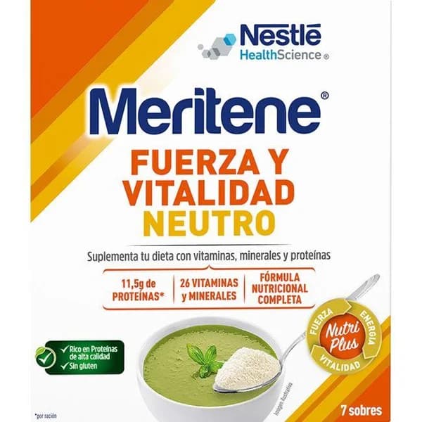 Polvo para enriquecer alimentos MERITENE, pack 7x50 g - 0.35 kg - Imagen del producto en Findit