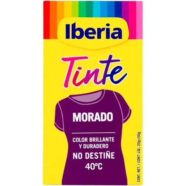 Tinte ropa morada IBERIA, caja 1 ud. - 1 ud - Imagen del producto en Findit