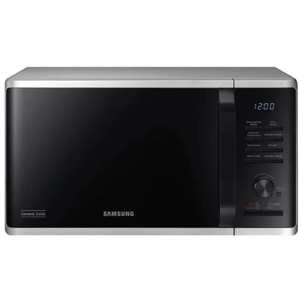 Microondas con grill, negro, 23 litros, 800W, MG23K3515AK/EC SAMSUNG - 1 ud - Imagen del producto en Findit