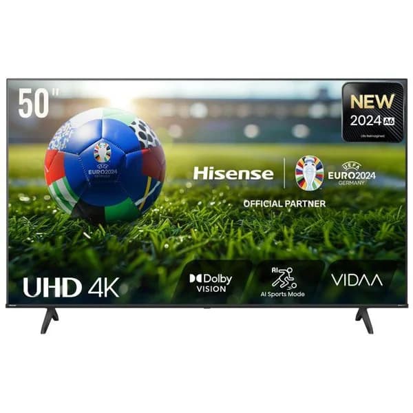 Televisión led 50" 4K FHD Smart 50A6N HISENSE - 1 ud - Imagen del producto en Findit