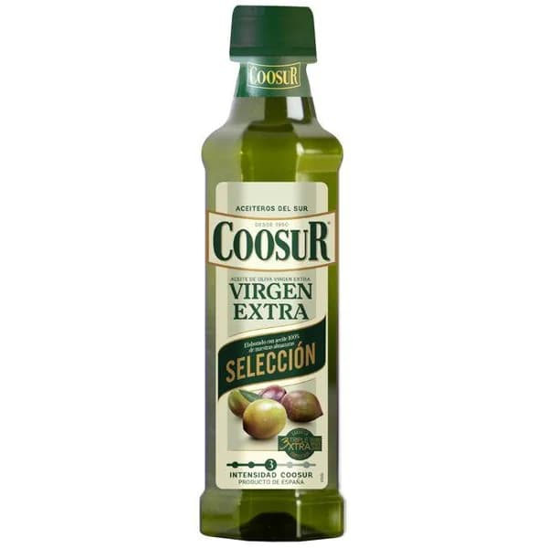 Aceite de oliva virgen extra COOSUR, botella 250 ml - 0.25 l - Imagen del producto en Findit