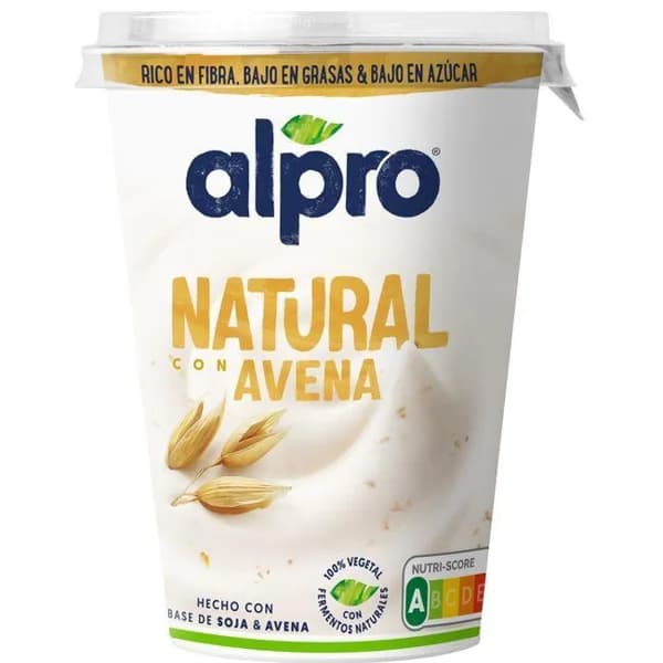 Producto fermentado a base de soja y avena ALPRO, tarrina 400 g - 0.4 kg - Imagen del producto en Findit