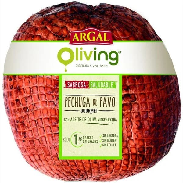 Pechuga de pavo ARGAL GOURMET OLIVING, al corte, compra mínima 100 g - 0.1 kg - Imagen del producto en Findit