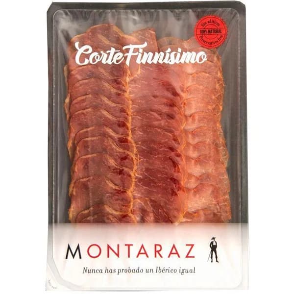Lomo cebo camo ibe. 50% r ibérica finisimas MONTARAZ, sobre 80 g - 0.08 kg - Imagen del producto en Findit