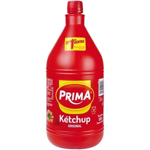 Ketchup PRIMA, bote 1800 g - 1.8 kg - Imagen del producto en Findit