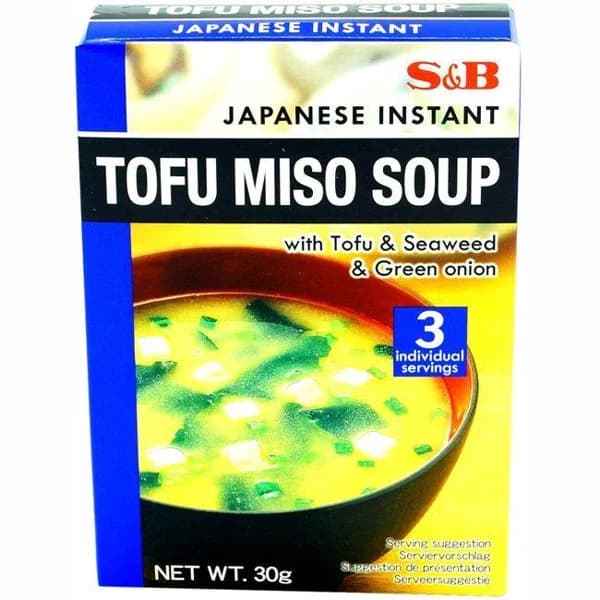 Miso shiro tofú S&B. bandeja 30 g - 1 ud - Imagen del producto en Findit