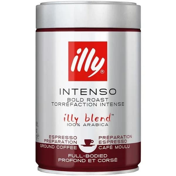 Café molido intenso ILLY, lata 250 g - 0.25 kg - Imagen del producto en Findit
