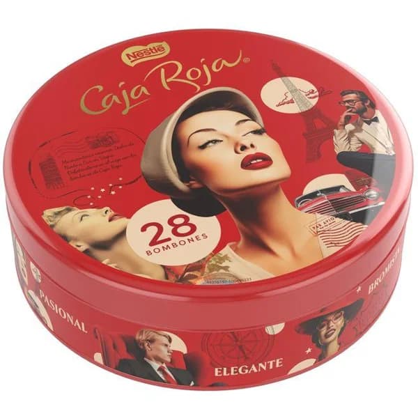Bombones NESTLÉ CAJA ROJA, lata 250 g - 0.25 kg - Imagen del producto en Findit