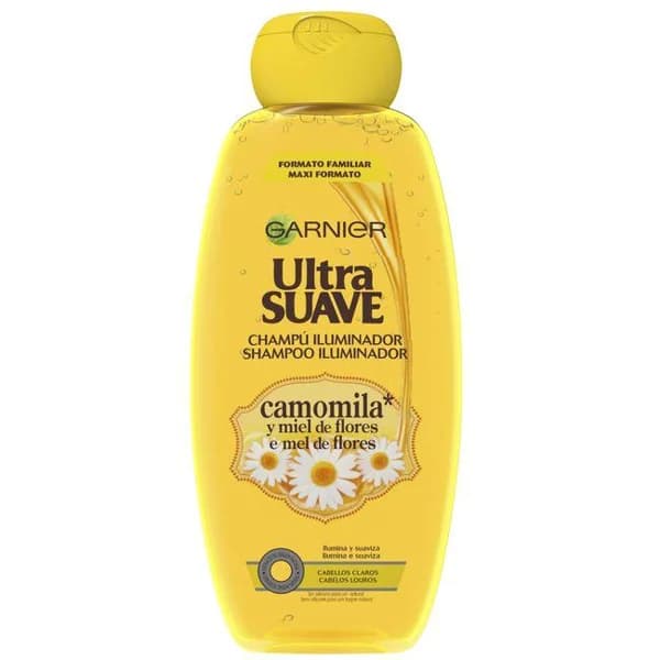 Champú de camomila y miel ULTRA SUAVE, bote 400 ml - 1 ud - Imagen del producto en Findit