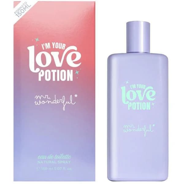 Colonia I'm Your Love Potion MR WONDERFUL, vaporizador 150 ml - 1 ud - Imagen del producto en Findit