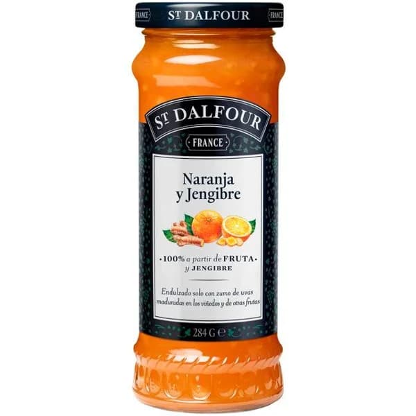 Mermelada de fruta jengibre-naranja ST.DALFOUR, frasco 284 g - 0.28 kg - Imagen del producto en Findit