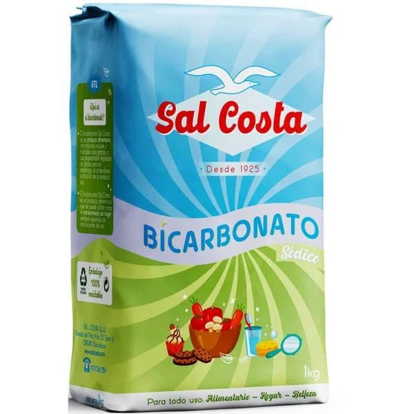Bicarbonato SAL COSTA, paquete 1 kg - 1 kg - Imagen del producto en Findit