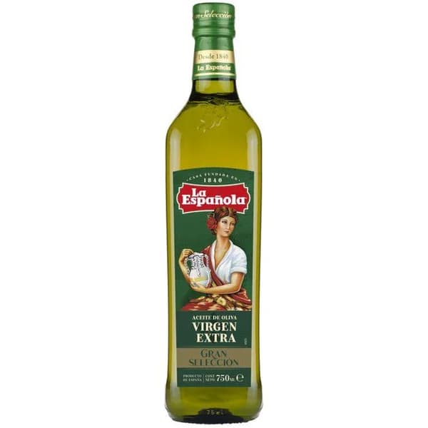 Aceite de oliva virgen extra LA ESPAÑOLA, botella 75 cl - 0.75 l - Imagen del producto en Findit