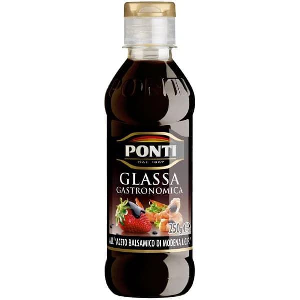 Crema balsámica PONTI, botella 250 g - 0.25 kg - Imagen del producto en Findit