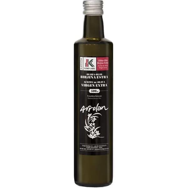 Aceite de oliva virgen extra EUSKO LABEL ARROLAN, botella 50 cl - 0.5 l - Imagen del producto en Findit