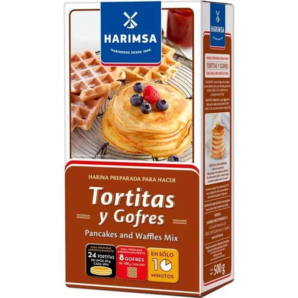 Preparado para tortitas HARIMSA, caja 500 g - 0.5 kg - Imagen del producto en Findit
