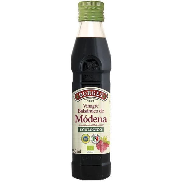 Vinagre balsámico de Módena BORGES ECO NATURA, botella 25 cl - 0.25 l - Imagen del producto en Findit