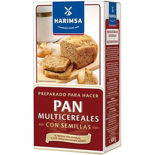 Pan multicereal HARIMSA, caja 500 g - 0.5 kg - Imagen del producto en Findit