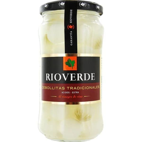 Cebollitas extra RIOVERDE, frasco 180 g - 0.18 kg - Imagen del producto en Findit