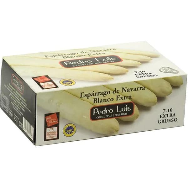Espárrago blanco IGP Navarra 7/10 PEDRO LUIS, lata 425 g - 0.43 kg - Imagen del producto en Findit