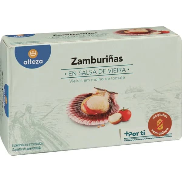 Zamburiñas en Salsa de Vieira - 0.06 kg - Imagen del producto en Findit