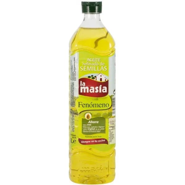 Aceite de semillas Fenómeno LA MASÍA, botella 1 litro - 1 l - Imagen del producto en Findit
