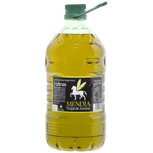 Aceite de oliva virgen extra MENDIA, garrafa 3 litros - 3 l - Imagen del producto en Findit