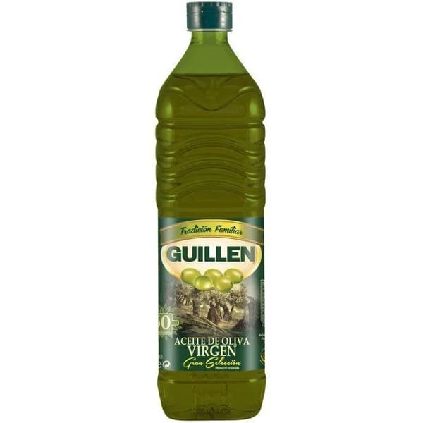 Aceite de oliva virgen GUILLEN, botella 1 litro - 1 l - Imagen del producto en Findit