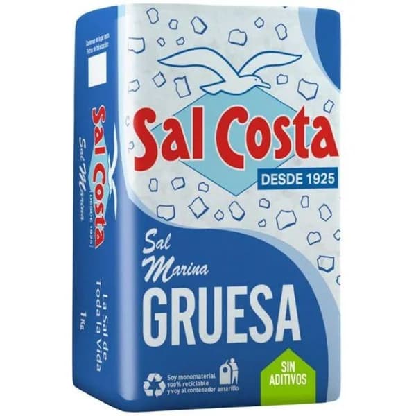 Sal gruesa SAL COSTA, caja 1 kg - 1 kg - Imagen del producto en Findit