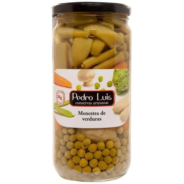 Menestra de verduras PEDRO LUIS, frasco 400 g - 0.4 kg - Imagen del producto en Findit