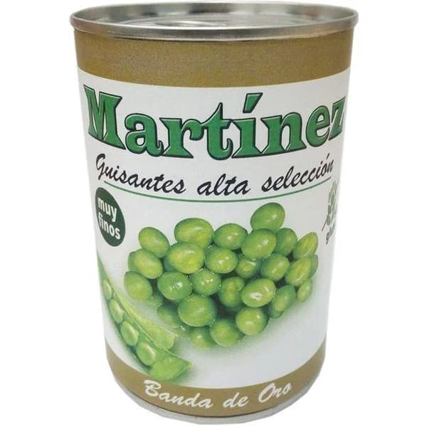 Guisante muy fino MARTINEZ, lata 250 g - 0.25 kg - Imagen del producto en Findit