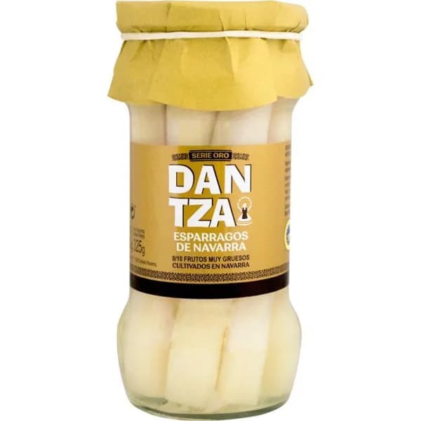 Espárrago 8/10 piezas DANTZA Serie Oro, frasco 325 g - 1 ud - Imagen del producto en Findit