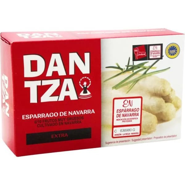 Espárrago I.G.P. 6/8 piezas DANTZA, lata 425 g - 0.43 kg - Imagen del producto en Findit
