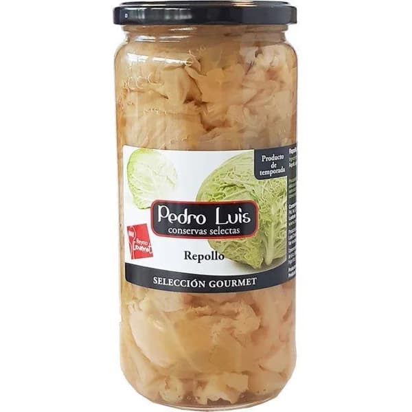 Repollo selección PEDRO LUIS, frasco 400 g - 0.4 kg - Imagen del producto en Findit