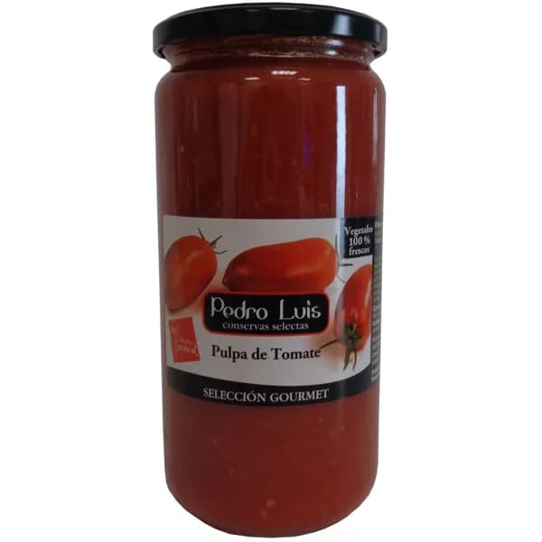 Tomate en pulpa selección gourmet PEDRO LUIS, frasco 720 g - 0.72 kg - Imagen del producto en Findit