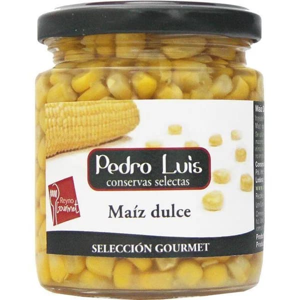 Maíz dulce selección PEDRO LUIS, frasco 150 g - 0.15 kg - Imagen del producto en Findit