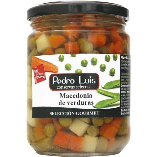 Macedonia de verduras PEDRO LUIS, frasco 250 g - 0.25 kg - Imagen del producto en Findit