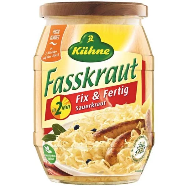 Choucroute KHUNE, frasco 400 g - 0.4 kg - Imagen del producto en Findit