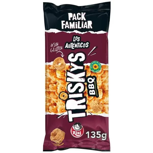 Triskys sabor barbacoa RISI, bolsa 135 g - 0.14 kg - Imagen del producto en Findit