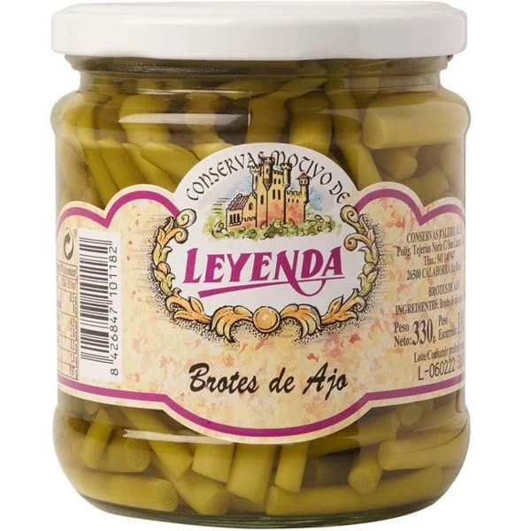 Brotes de ajo LEYENDA, frasco 180 g - 0.18 kg - Imagen del producto en Findit